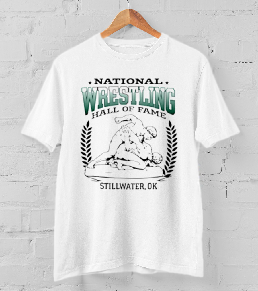 National Wrestling Hall Of Fame Stillwater OK Wrestling T-Shirt