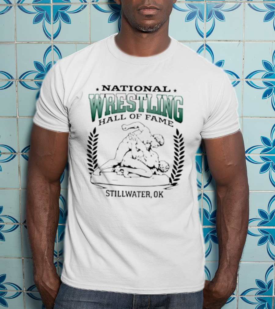 National Wrestling Hall Of Fame Stillwater OK Wrestling T-Shirt