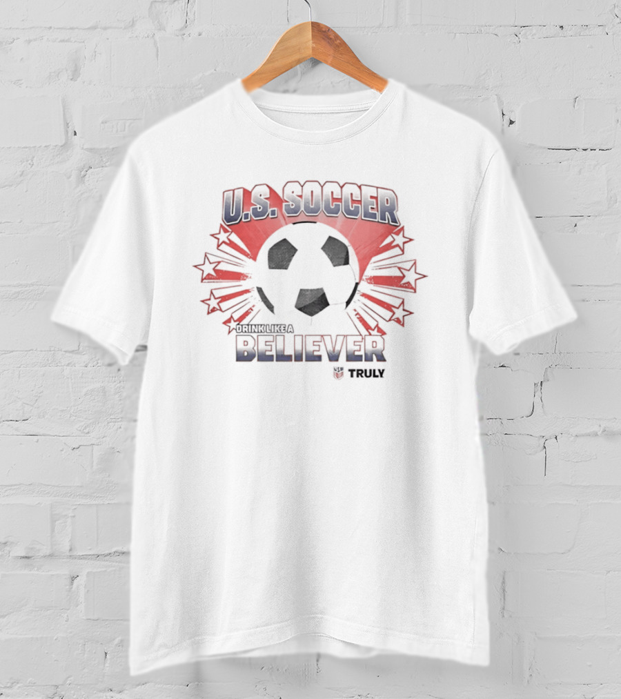 U.S. Soccer Drink Like A Believer Starburst Ball T-Shirt