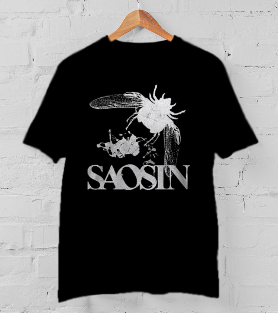 Saosin 20 Years Celebration Self Titled Album With Floral T-Shirt