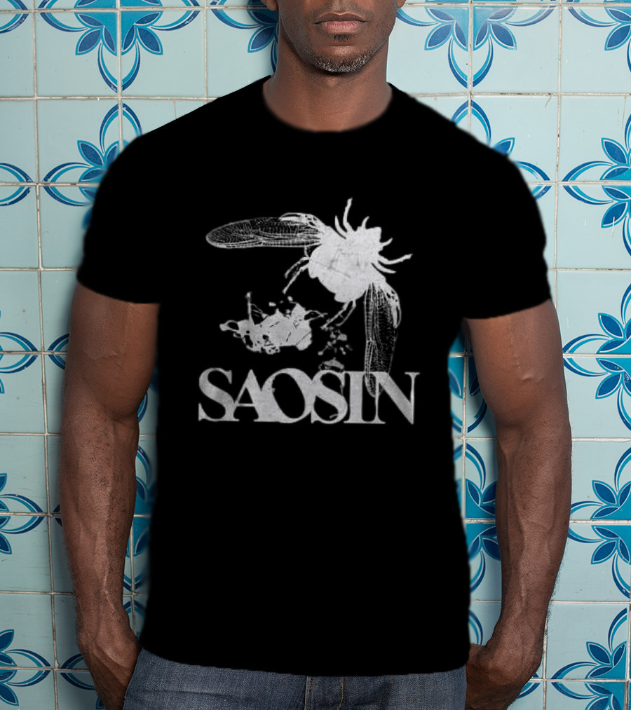 Saosin 20 Years Celebration Self Titled Album With Floral T-Shirt