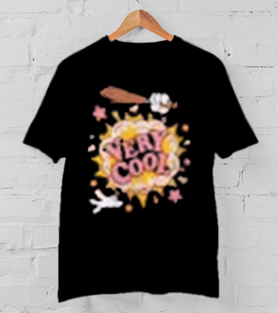 Very Cool Pizza Explosion With Cheesy Popcorn Topping T-Shirt