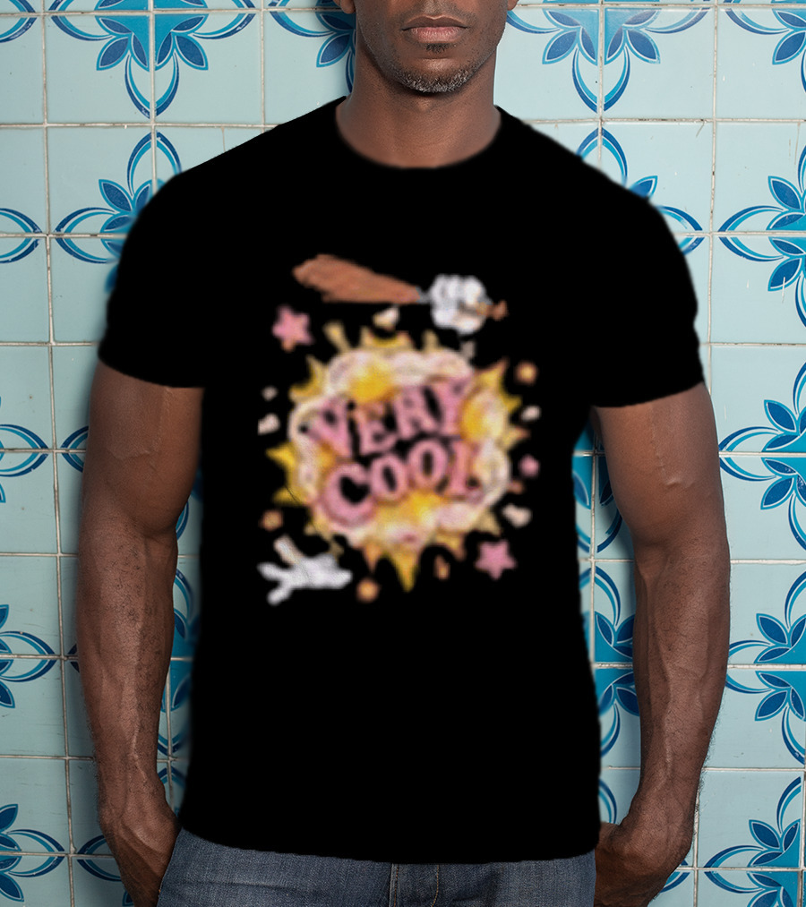 Very Cool Pizza Explosion With Cheesy Popcorn Topping T-Shirt