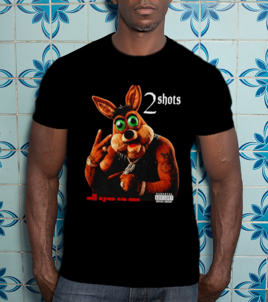 San Antonio Spurs Coyote 2 Shots All Eyes On Me T-Shirt