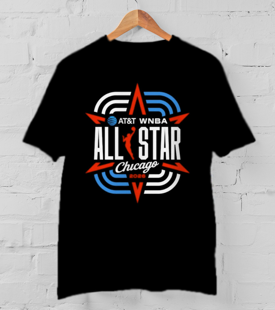 AT&T WNBA All Star Chicago 2026 T-Shirt