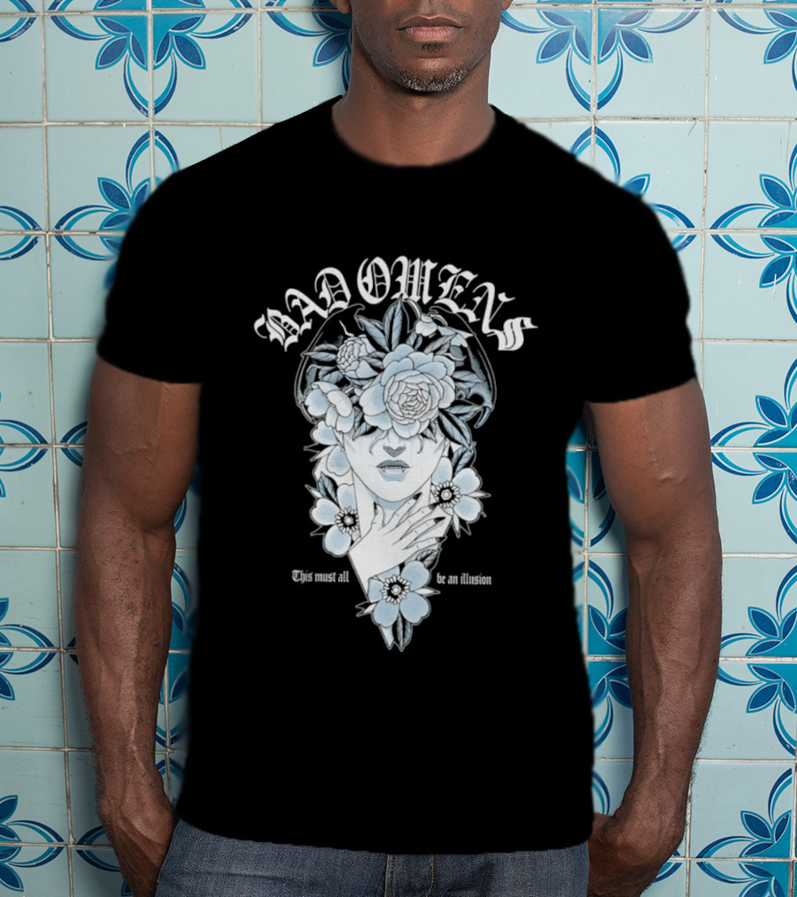 Bad Omens This Must All Be An Illusion Floral T-Shirt
