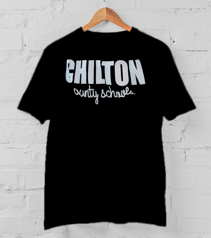 Chilton County Schools Bold Text Educational Insights T-Shirt