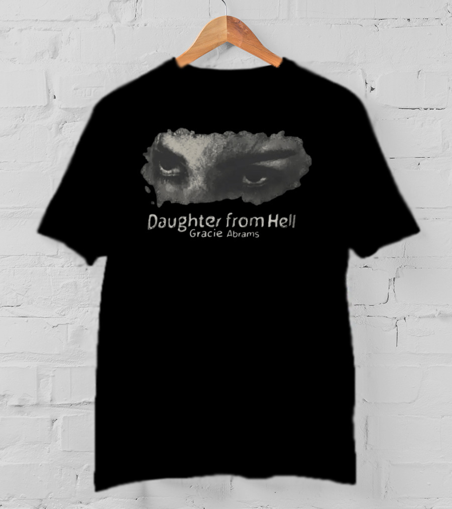 Gracie Abrams Daughter From Hell Monochrome Eyes T-Shirt