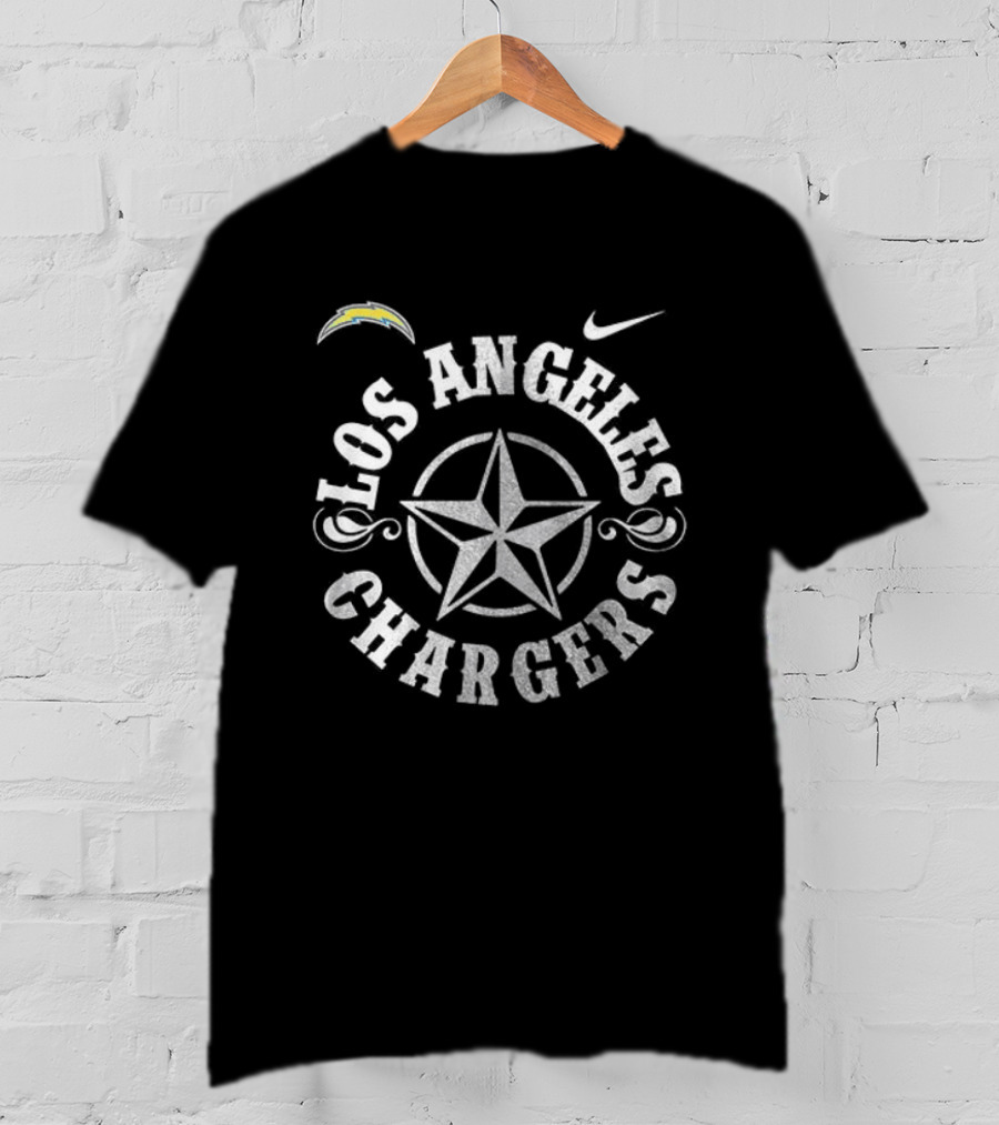 Nike Los Angeles Chargers Star Emblem Feelin' Good T-Shirt