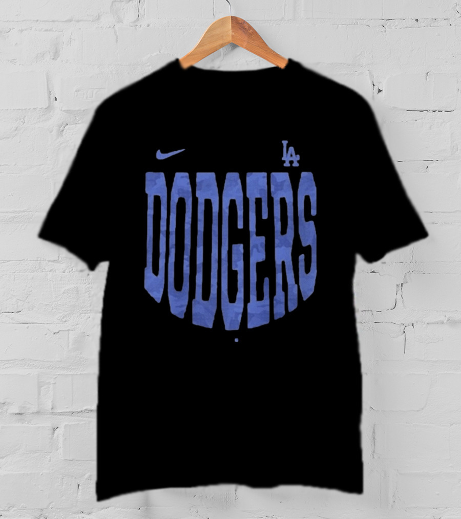 Los Angeles Dodgers Nike Camo Velocity Victor Blue Edition T-Shirt