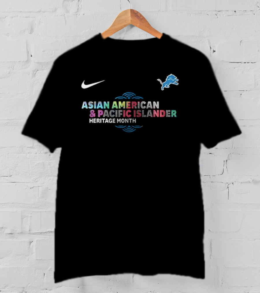 Nike Detroit Lions Asian American Pacific Islander Heritage Month T-Shirt