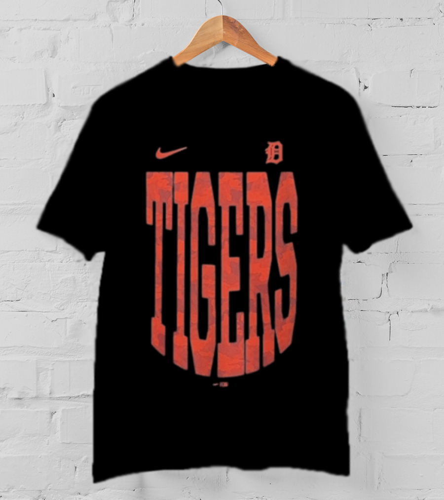 Detroit Tigers Nike Camo Velocity Victor T-Shirt