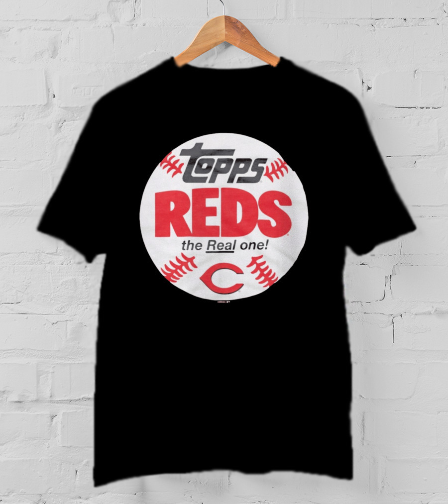 Topps Baseball Reds The Real One Cincinnati T-Shirt