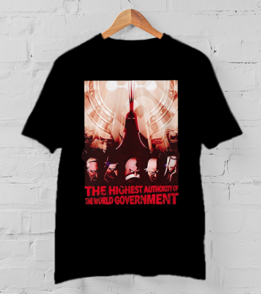 The Highest Authority Of The World Government Five Elders Scene T-Shirt