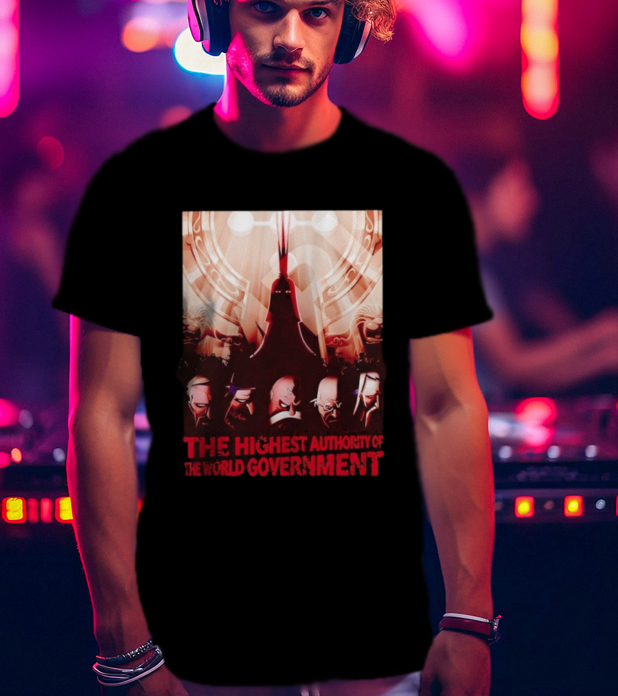 The Highest Authority Of The World Government Five Elders Scene T-Shirt