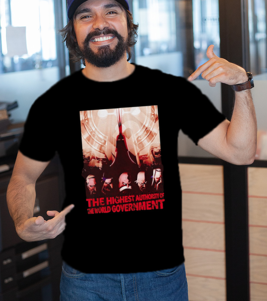 The Highest Authority Of The World Government Five Elders Scene T-Shirt