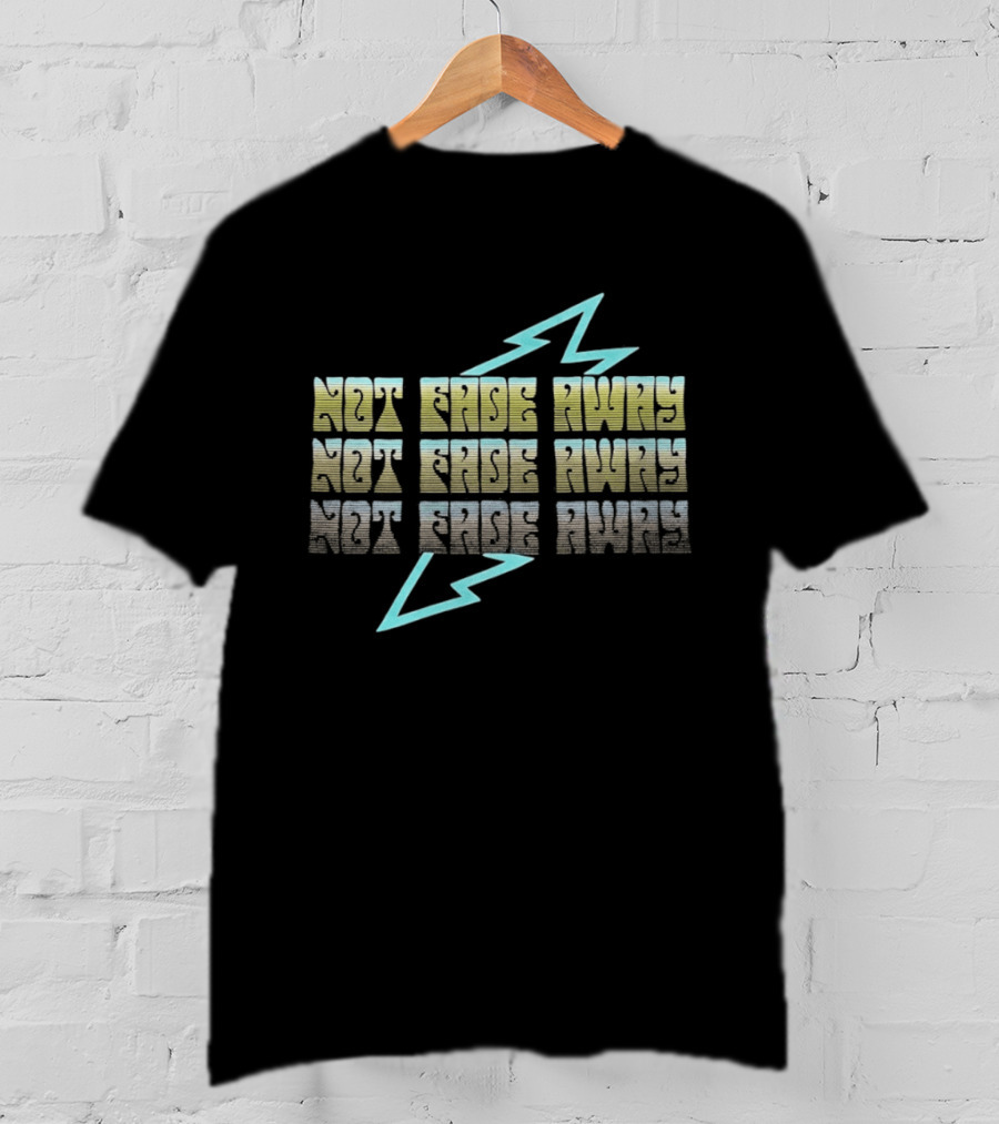 Not Fade Away Lightning Bold Electric Vibe T-Shirt