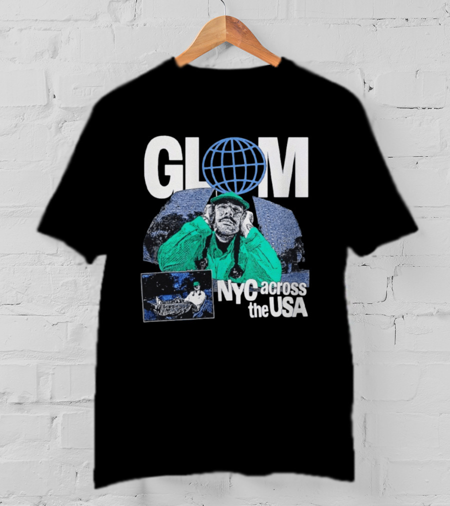 GLOM NYC Across The USA Tour 2026 Headlining Event With Dates T-Shirt