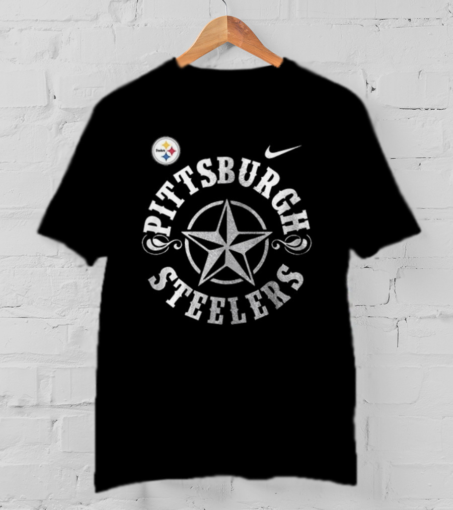 Pittsburgh Steelers Willie Nelson Feelin' Good Nike Collaboration T-Shirt