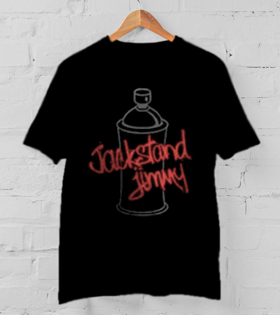 Jackstand Jimmy Turbos And Nitrous Slow And Steady Wins The Race Spray Can T-Shirt