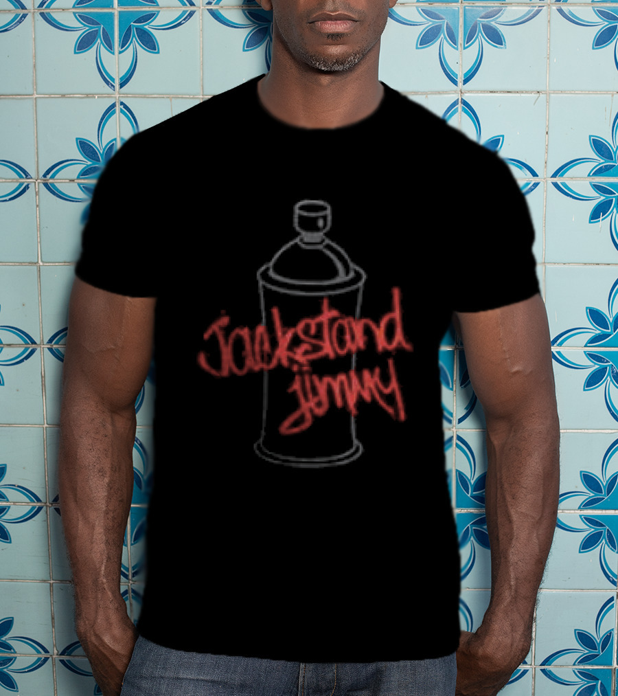 Jackstand Jimmy Turbos And Nitrous Slow And Steady Wins The Race Spray Can T-Shirt