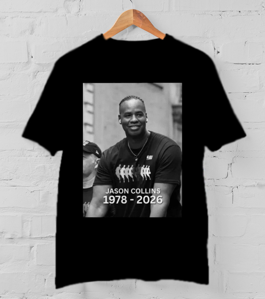 Jason Collins 1978 2026 NBA Recognition T-Shirt