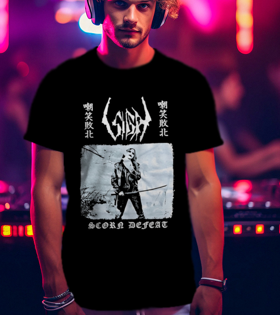 Sigh Scorn Defeat Samurai Japanese Metal T-Shirt