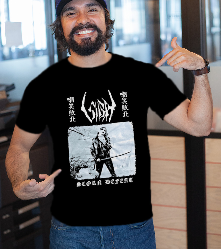 Sigh Scorn Defeat Samurai Japanese Metal T-Shirt