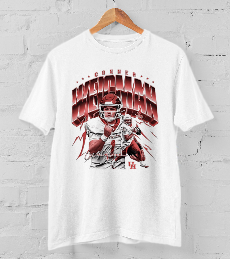 Conner Weigman Houston Cougars Football Player NCAA Team Spirit T-Shirt