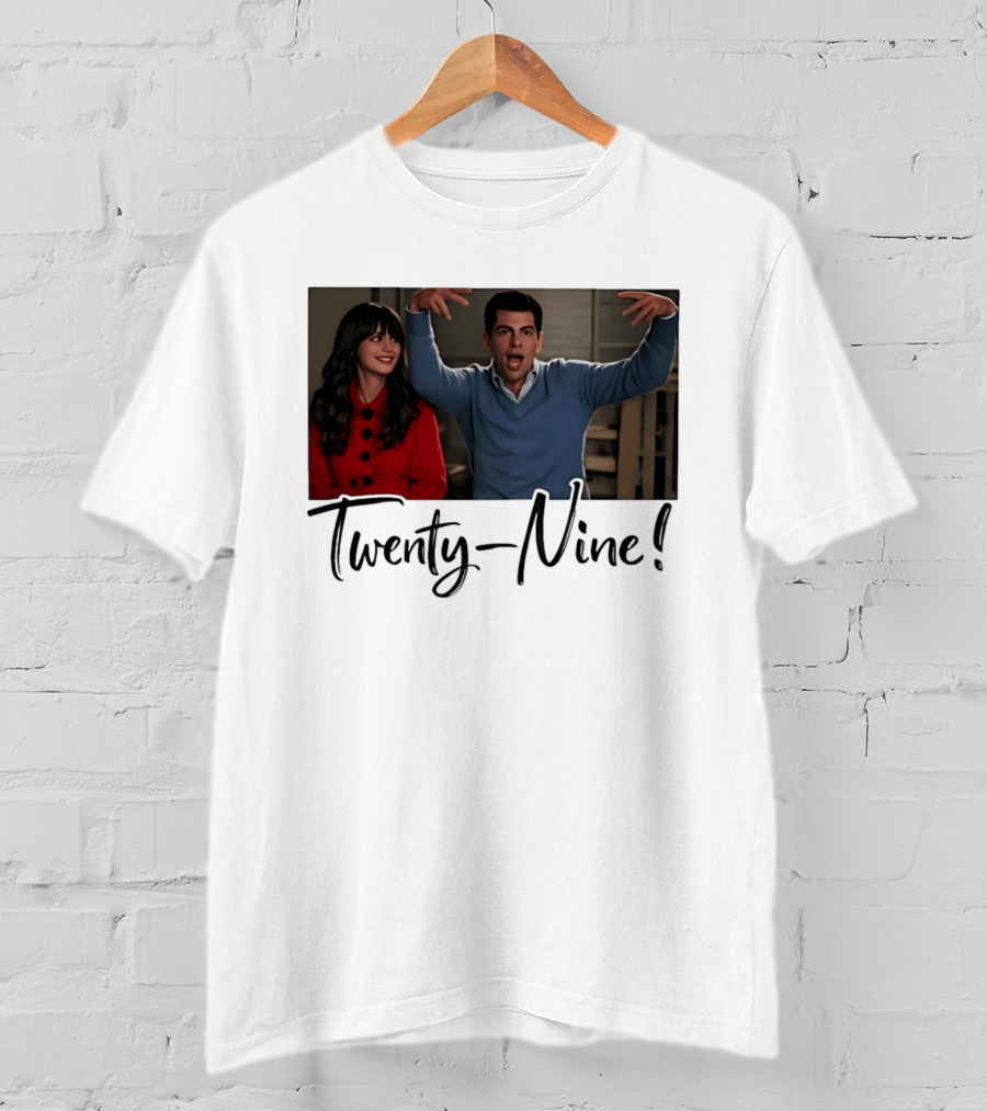 New Girl Jess And Schmidt Twenty Nine Scene T-Shirt