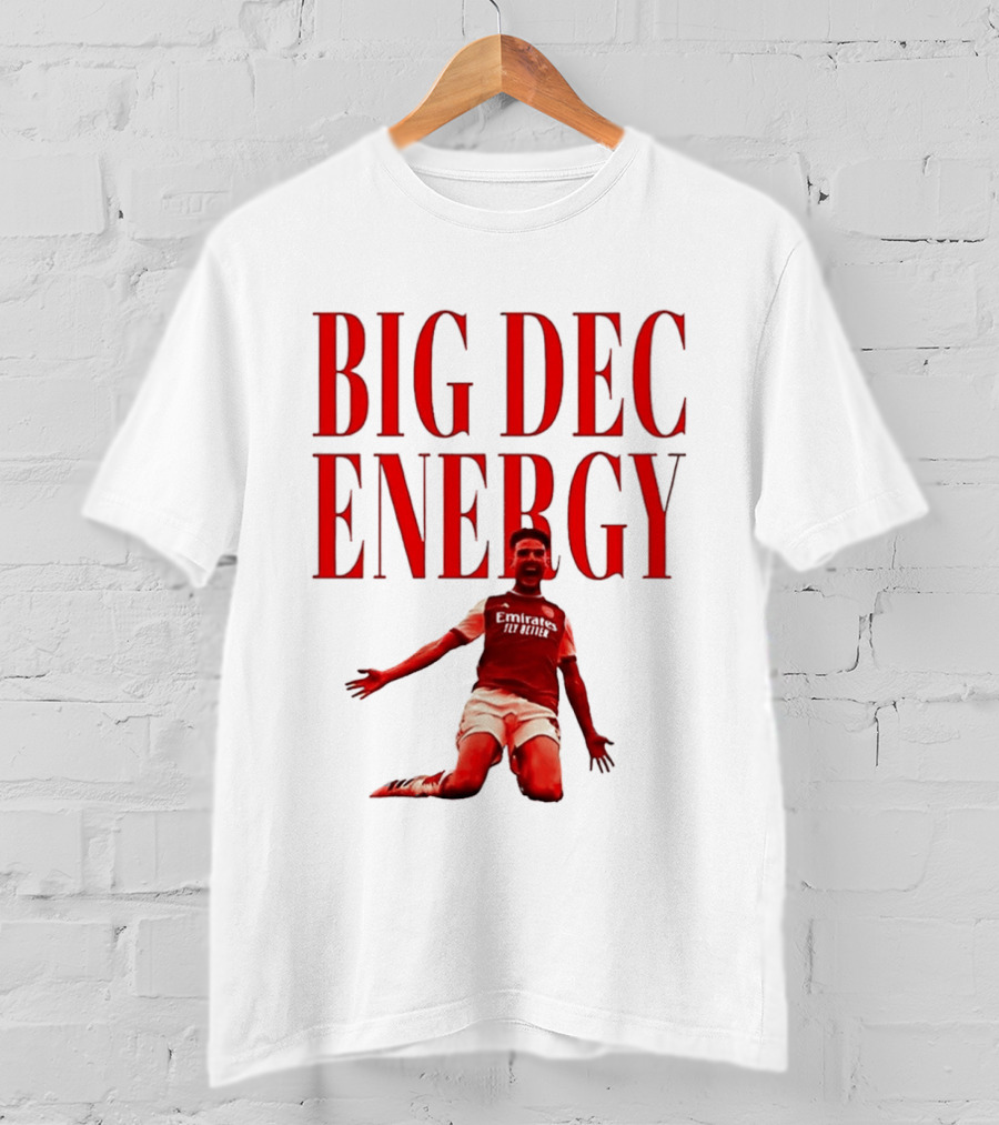 Big Dec Energy Declan Rice Arsenal FC T-Shirt