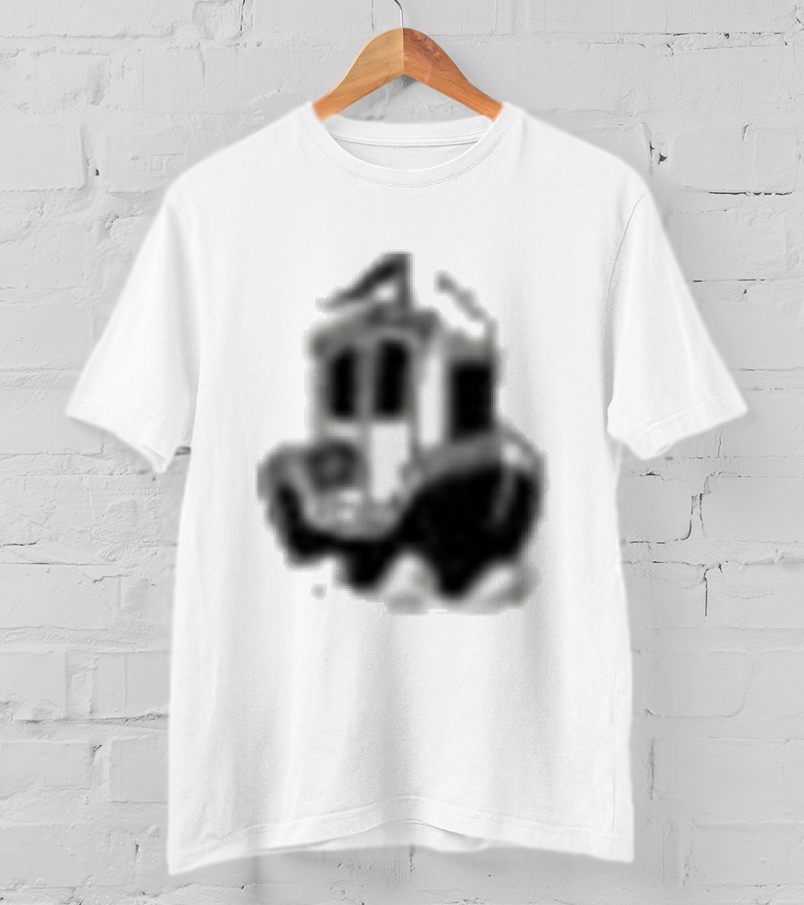 Dudes Factory Anchor Vintage Cartoon Style Nautical T-Shirt