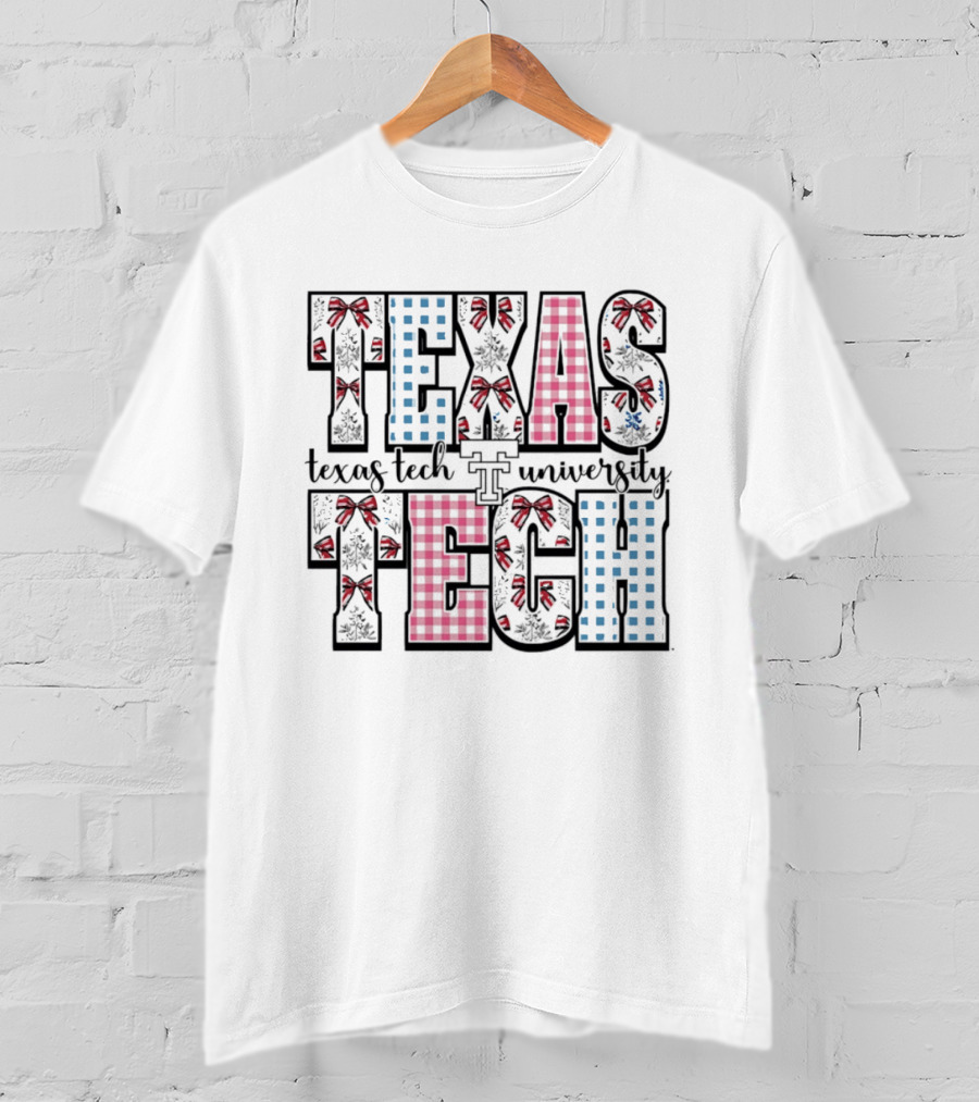 Texas Tech University Coquette Bow T-Shirt
