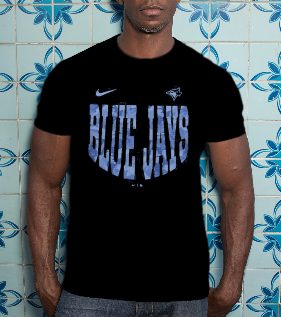 Nike Camo Velocity Victor Toronto Blue Jays Blue T-Shirt