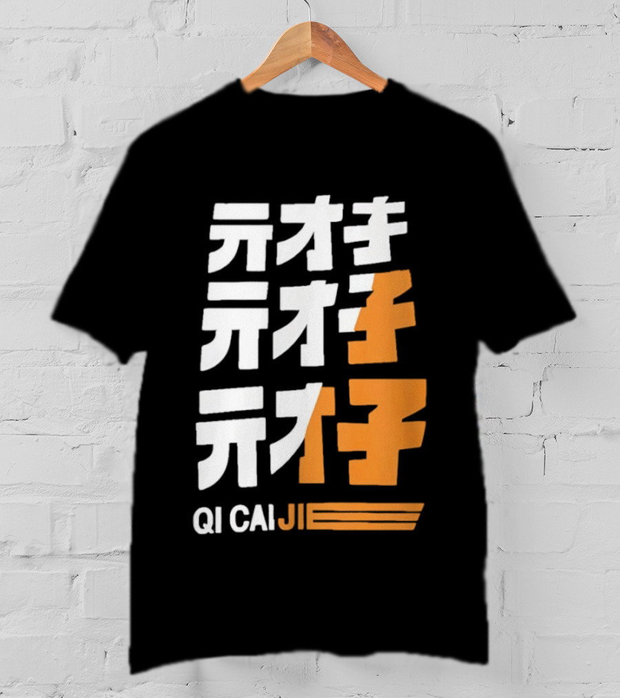 Zenless Zone Zero Qi CaiJi Kanji T-Shirt