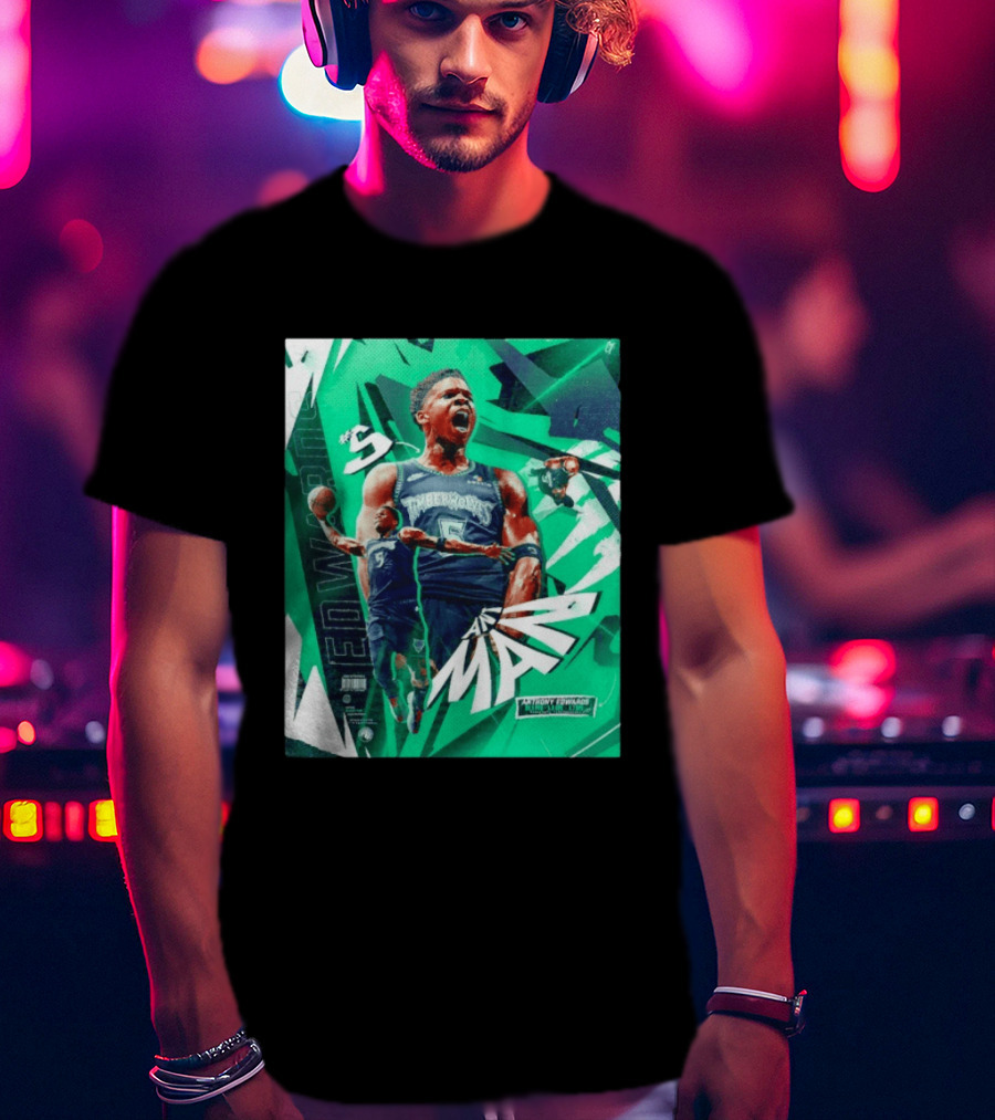 Minnesota Timberwolves Anthony Edwards Ant Man Basketball Sports #5 T-Shirt