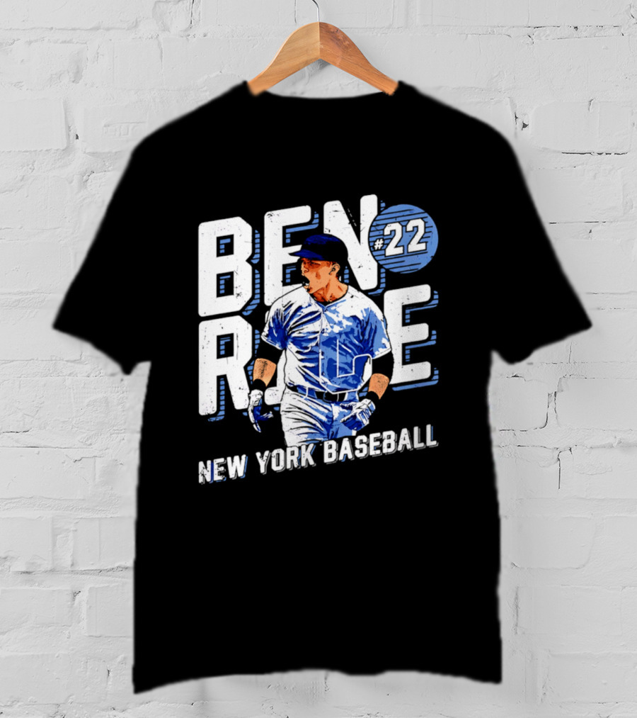 Ben Rice 22 New York Baseball T-Shirt