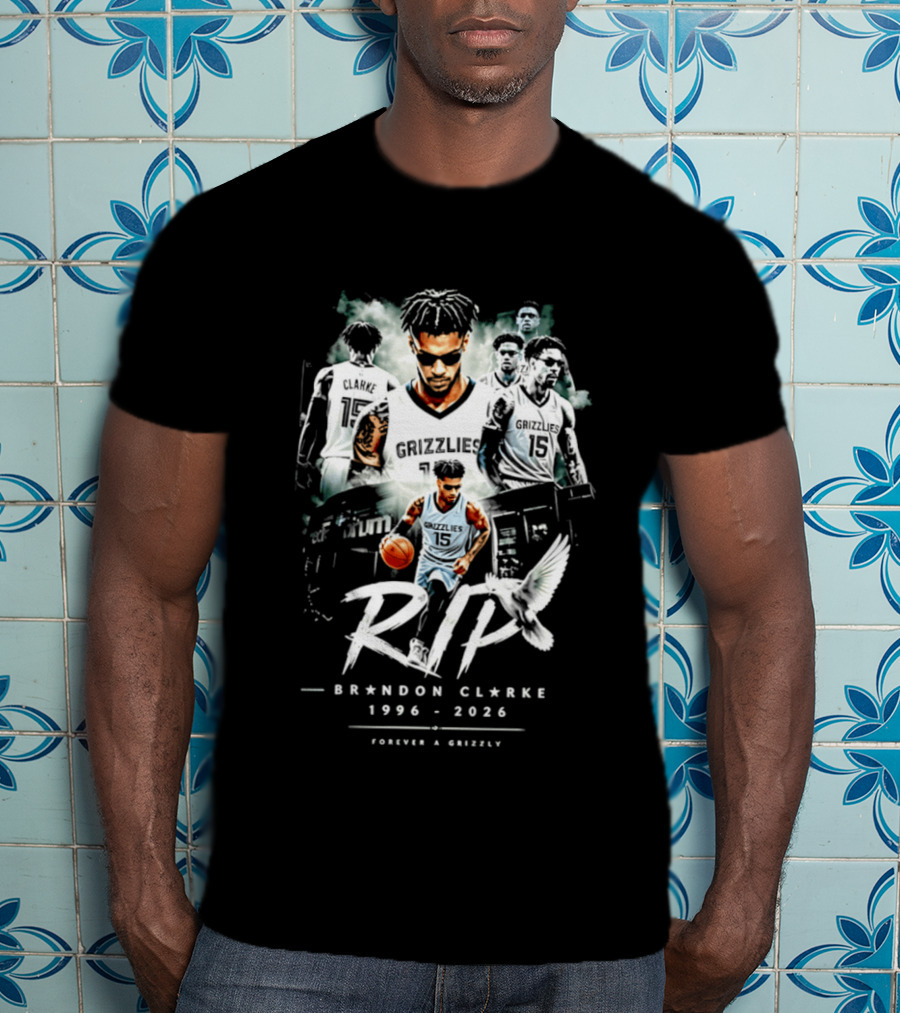 Brandon Clarke R.I.P 1996 2026 Forever A Grizzly T-Shirt