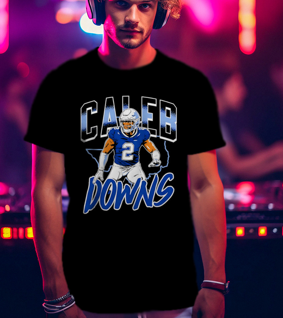 Caleb Downs Dallas Cowboys Football Number 2 T-Shirt