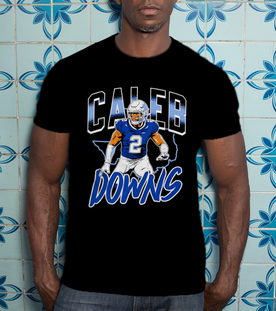 Caleb Downs Dallas Cowboys Football Number 2 T-Shirt