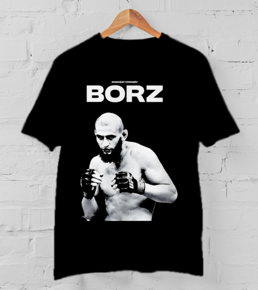 Khamzat Chimaev Borz Fighter Recognition T-Shirt