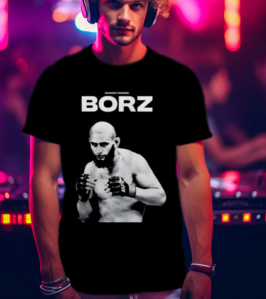 Khamzat Chimaev Borz Fighter Recognition T-Shirt