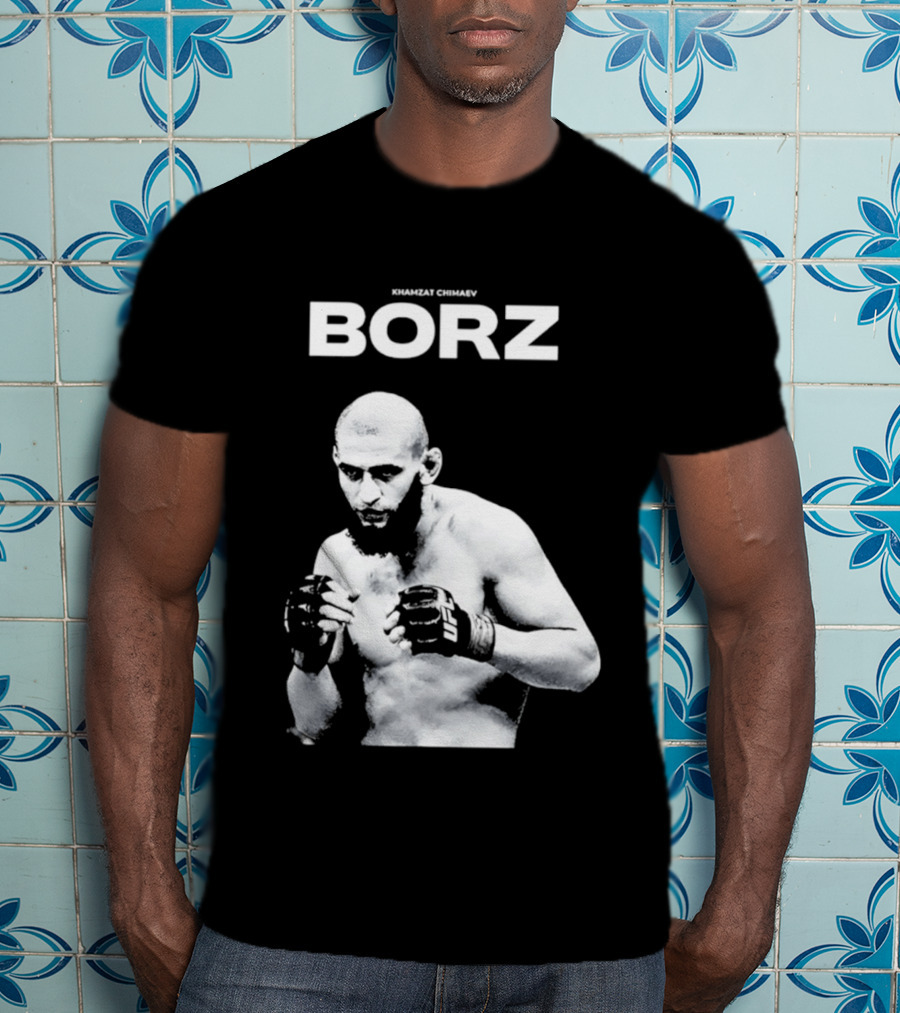 Khamzat Chimaev Borz Fighter Recognition T-Shirt