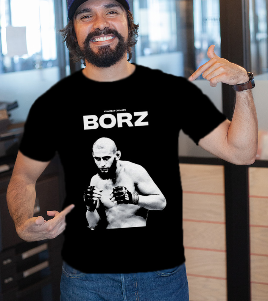 Khamzat Chimaev Borz Fighter Recognition T-Shirt