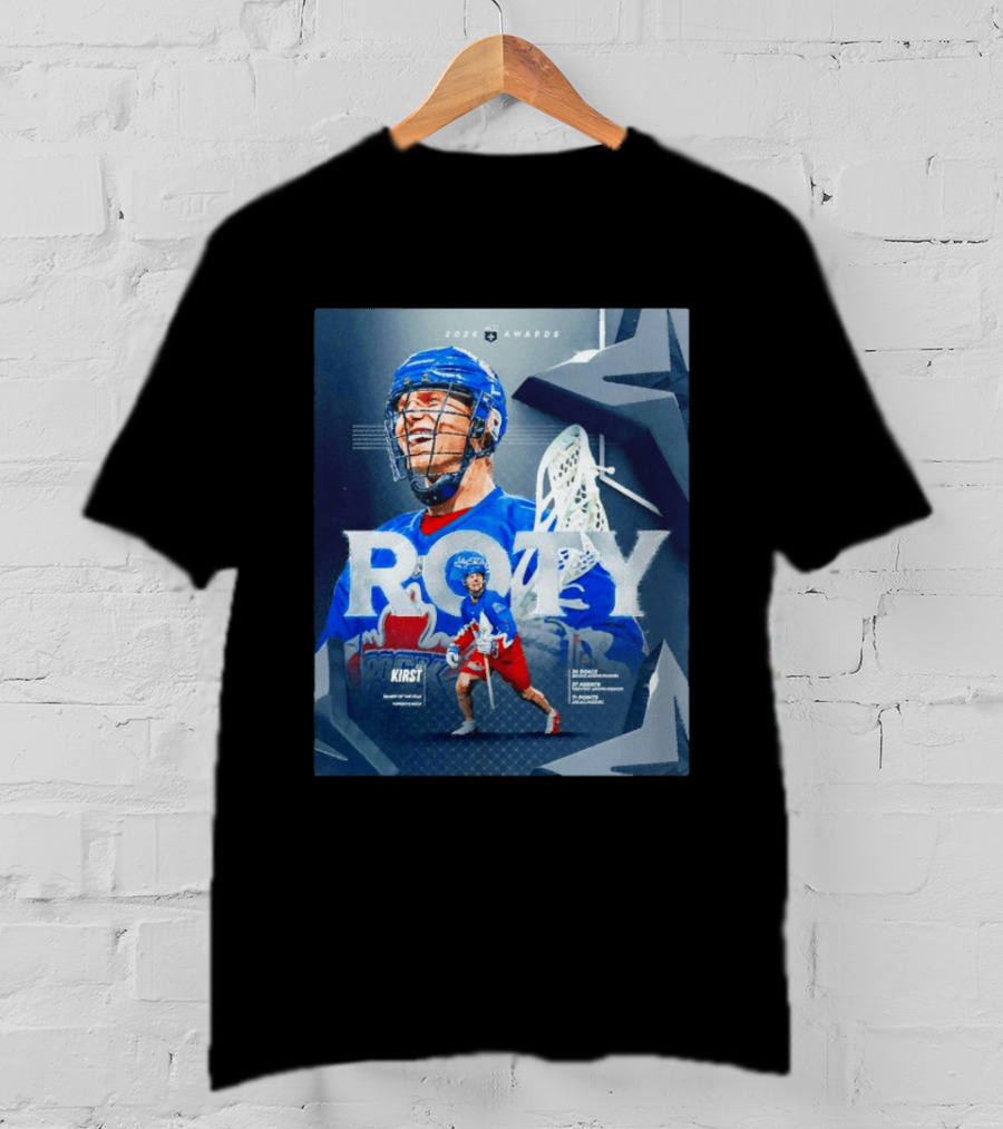 2026 Awards ROTY CJ Kirst Toronto Rock Lacrosse Highlights T-Shirt