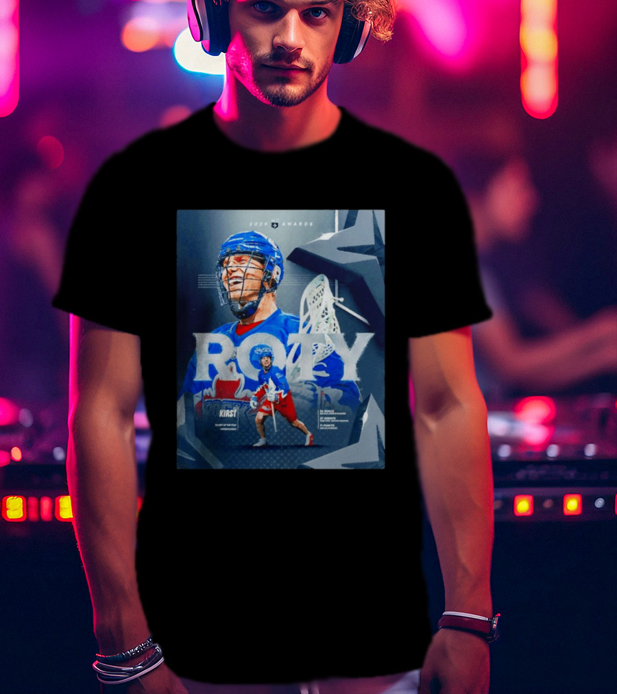 2026 Awards ROTY CJ Kirst Toronto Rock Lacrosse Highlights T-Shirt