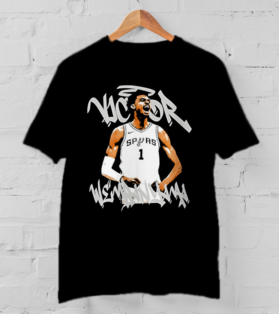 Victor Wembanyama Spurs Basketball Celebration 2026 T-Shirt