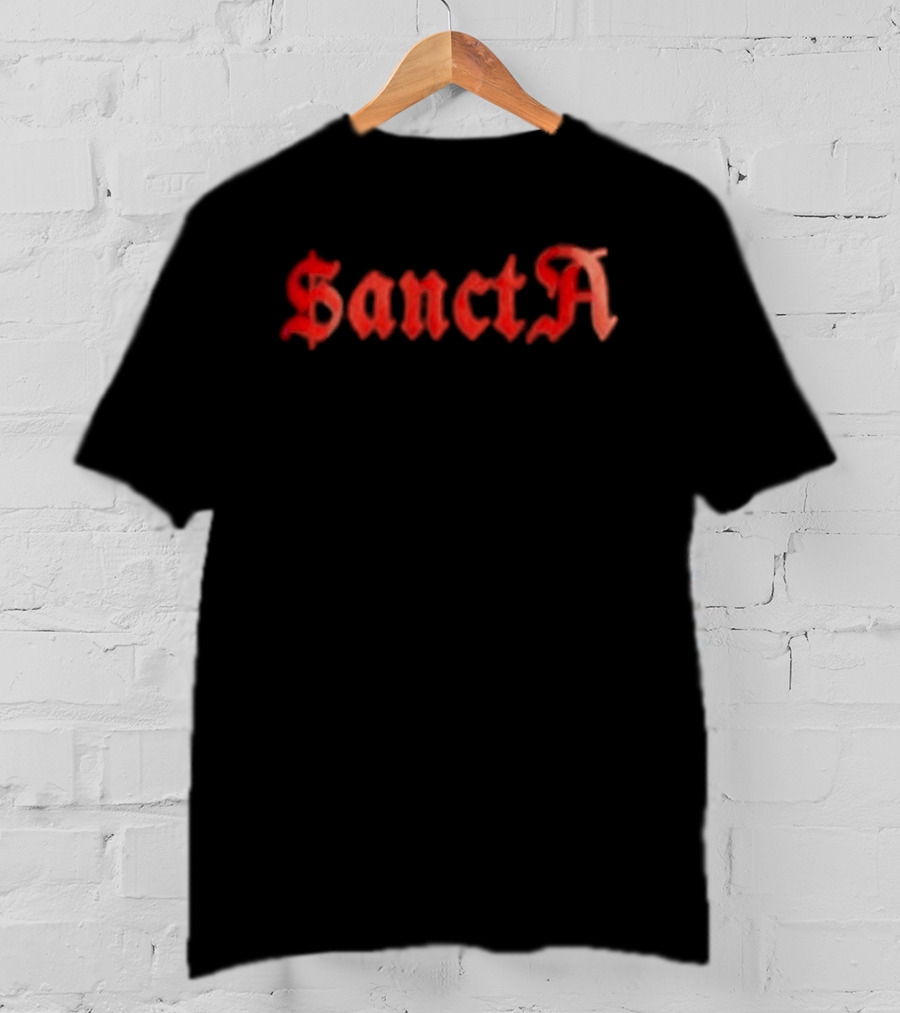 Ladycotton Sancta Gothic Red T-Shirt