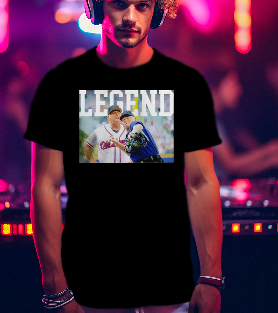 Legend Bobby Cox Old Atlanta Braves T-Shirt