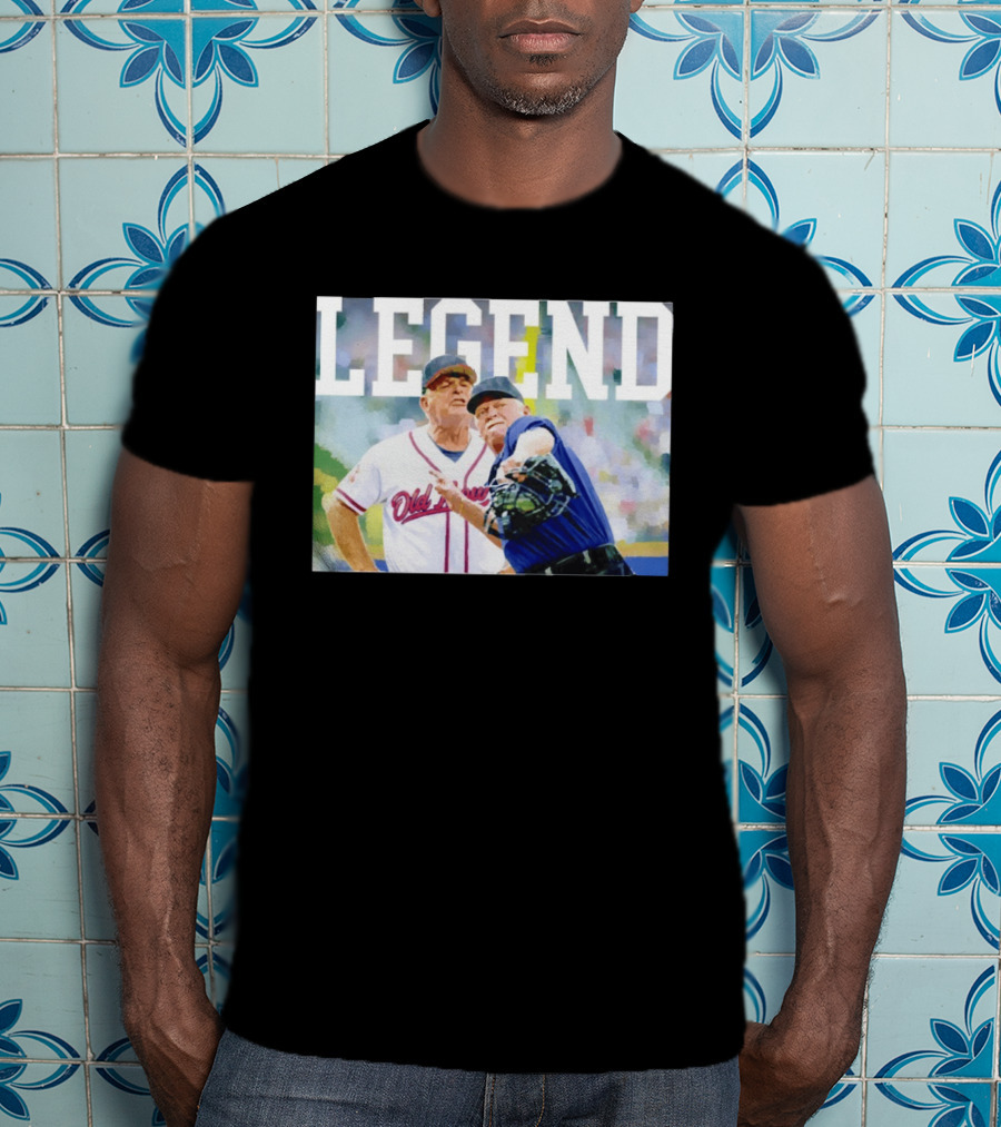 Legend Bobby Cox Old Atlanta Braves T-Shirt